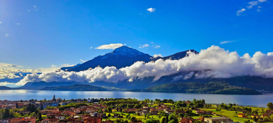 lago di Como vista legnone